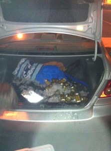 Why do I have a trunk full of ice and pickles? The world may never know. See #4.