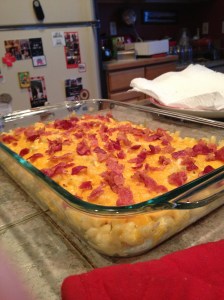 "Mac n' Cheese Unchained"Calories don't count for Oscars parties?