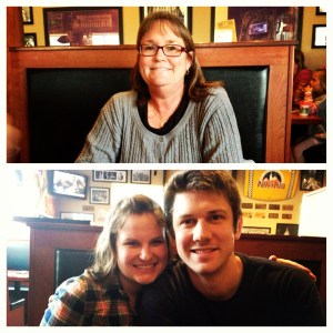 Dinner with two of my favorites at Parry's